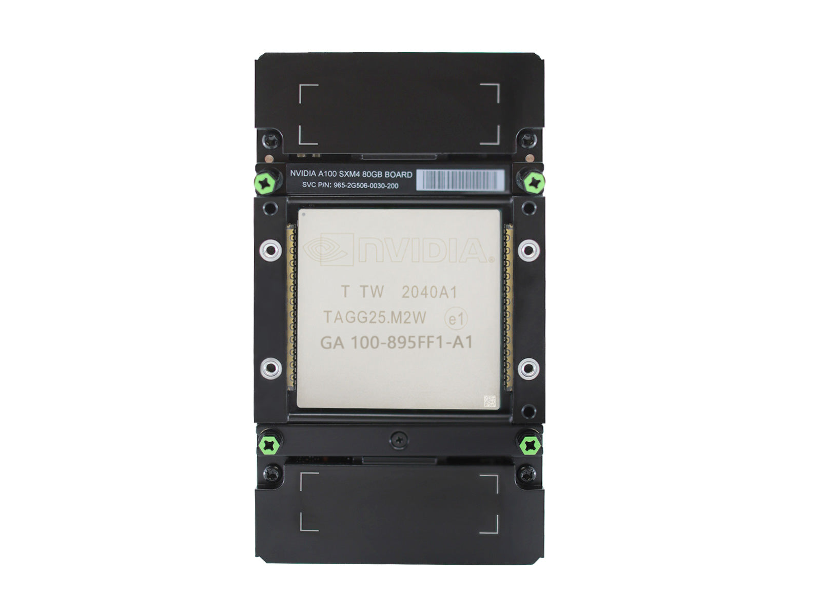NVIDIA A100 SXM 80GB — Reference hardware; rental provider cooling configuration may differ.