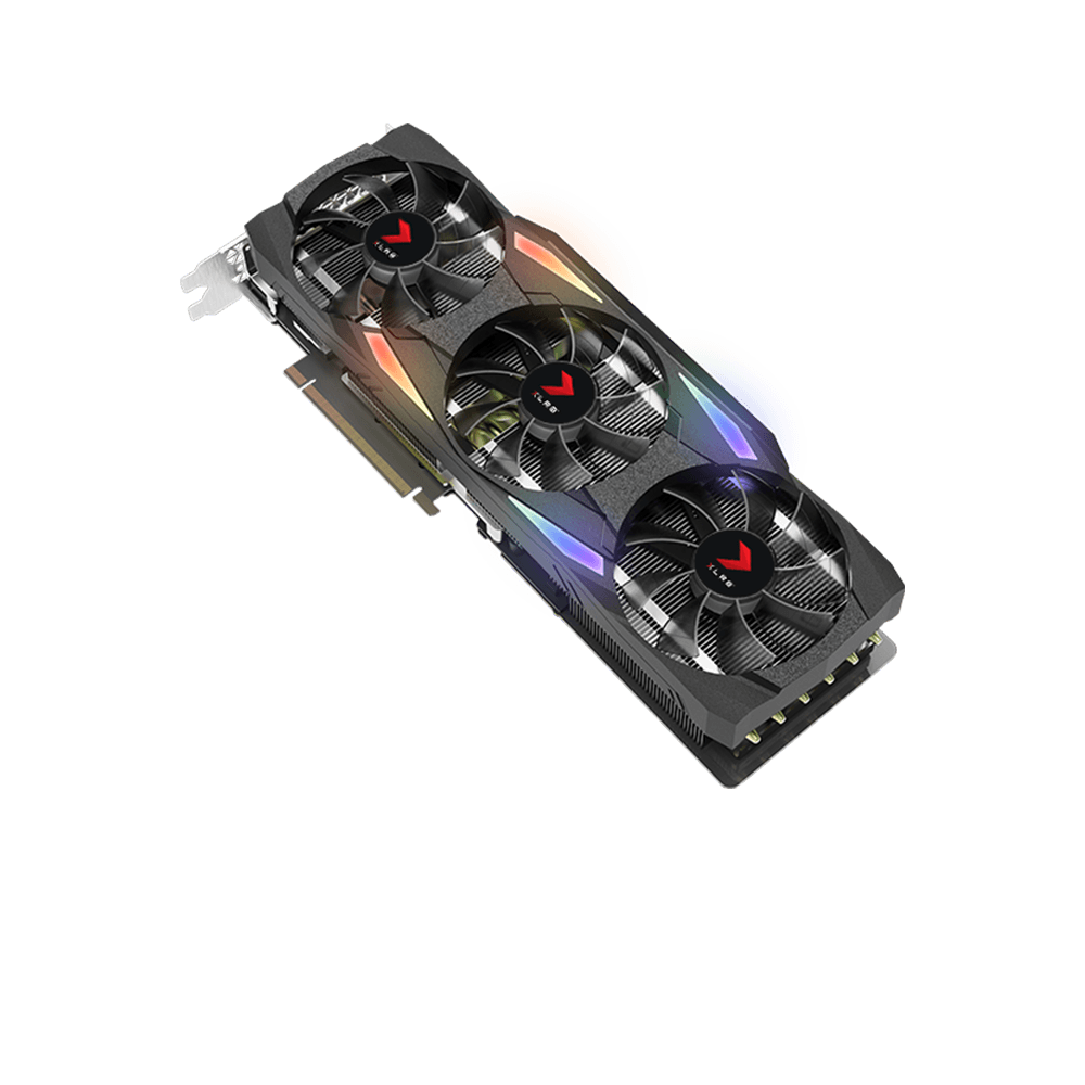 NVIDIA RTX 3090 — PNY partner card; rental provider chassis and cooler may differ.